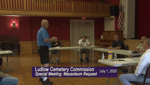 Ludlow Cemetery Cmsn. Special Mtg.- Mausoleum