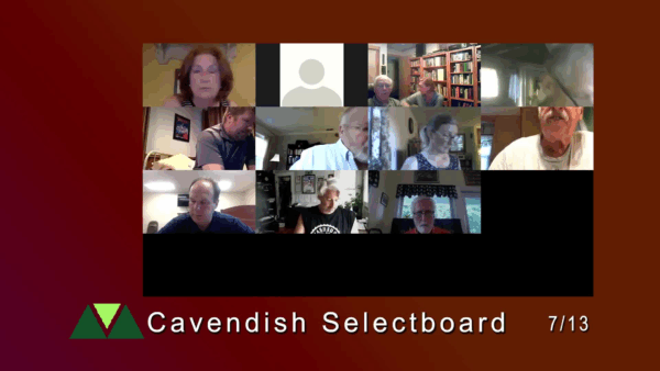 Cavendish Selectboard 7/13