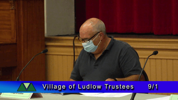 Village of Ludlow Board of Trustees 9/1