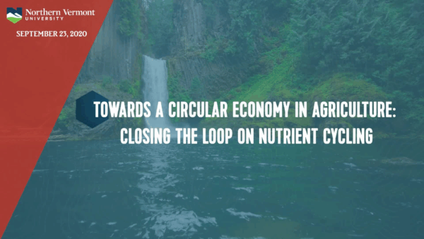 Current Topics in Science- Closing the Loop on Nutrient Cycling