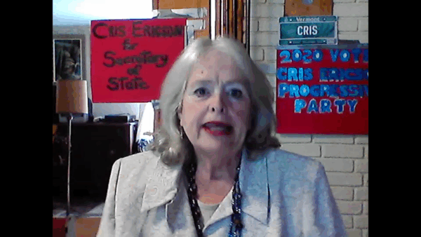 Cris Ericson- Candidate for Sec. of State