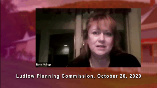 Ludlow Planning Commission 10/20