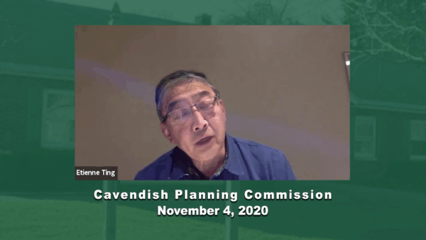 Cavendish Planning Commission 11/5