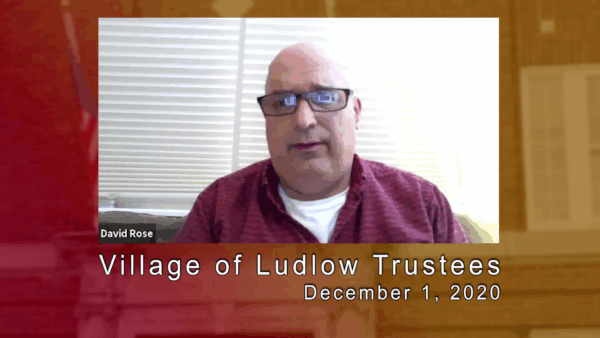 Ludlow Board of Trustees 12/1