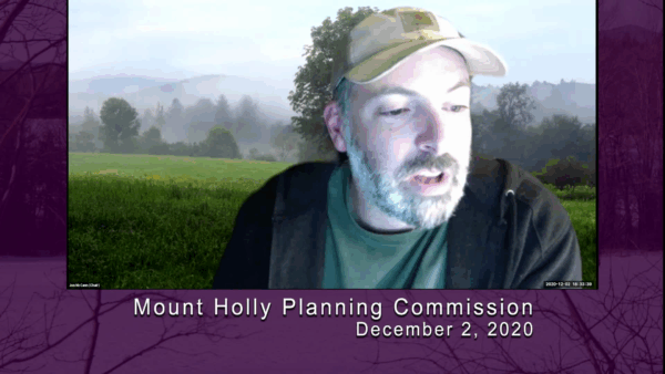 Mt. Holly Planning Commission 12/2