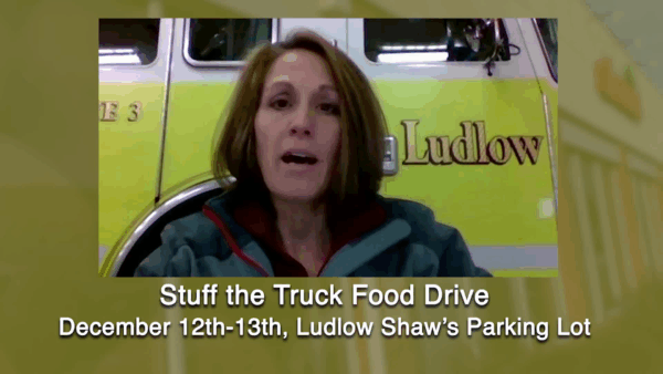 Stuff the Fire Truck Food Drive Promo