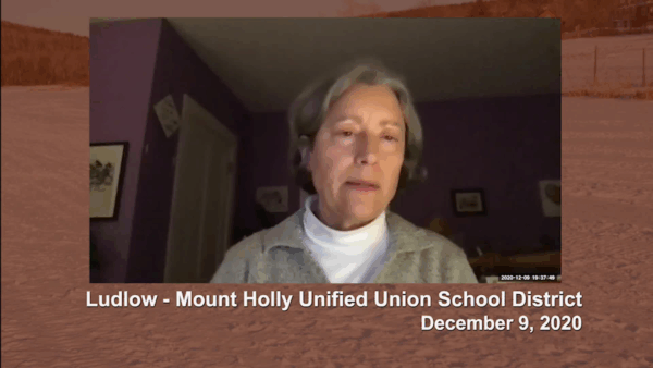 Ludlow-Mount Holly Unified Union School District 12/9