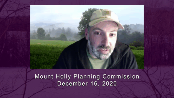 Mt. Holly Planning Commission 12/16