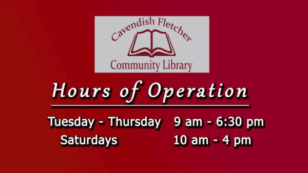 Cavendish Library Announcement