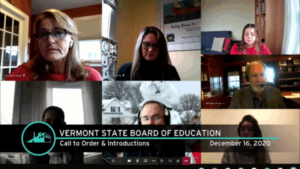 Vermont State Board Of Education 12/16