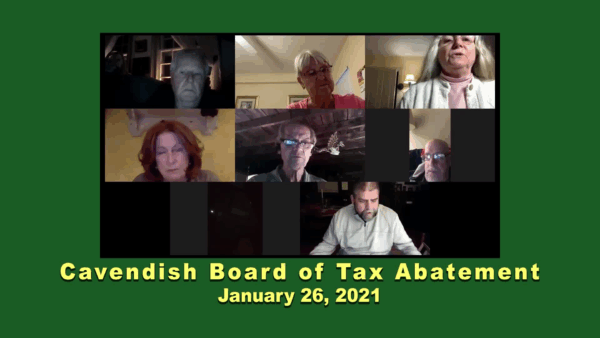 Cavendish Bd. of Civil Authority 1/26