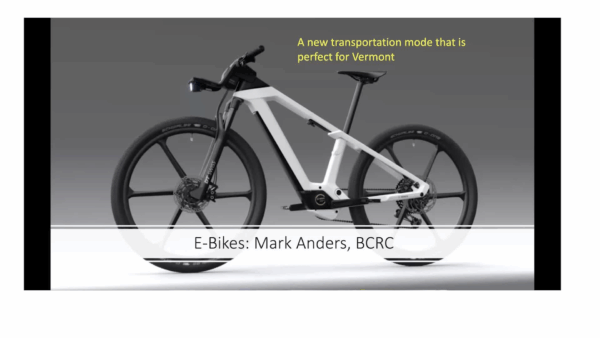 Mt. Ascutney Regional Cmsn. e-Bike Presentation