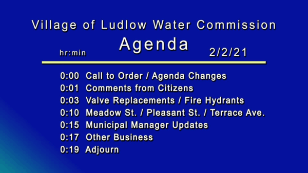 Village of Ludlow Water Commission 2/2