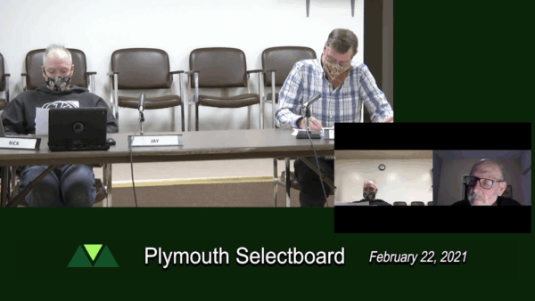 Plymouth Selectboard 2/22