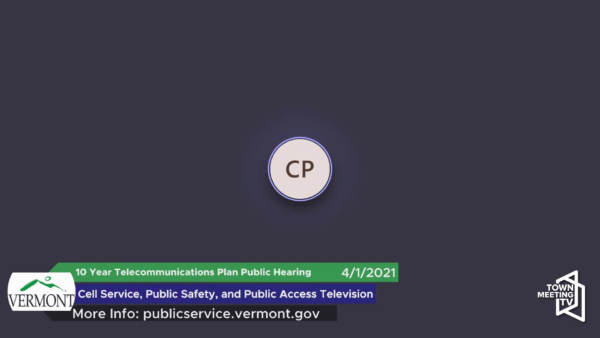 Telecommunications Plan Public Hearing