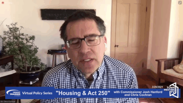 VT Chamber of Commerce- Housing & Act 250