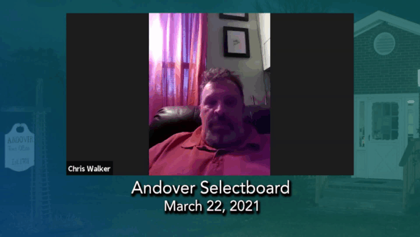 Andover Selectboard 3/22