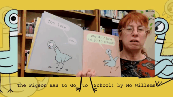 Story Time- Pigeon Has to Go to School
