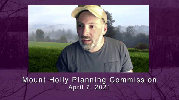 Mount Holly Planning Commission 4/7