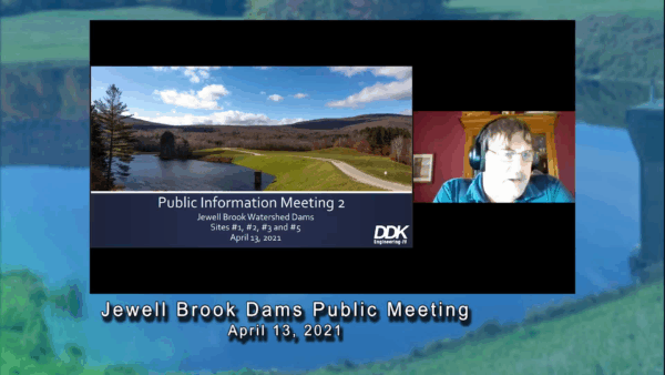 Jewell Brook Watershed Dams Info. Meeting #2