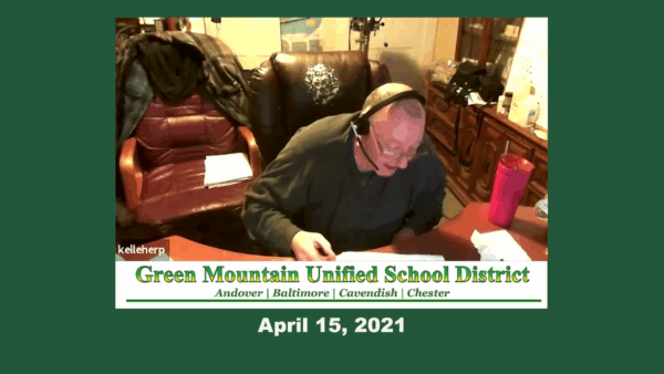 Green Mt. Unified School District Board 4/15