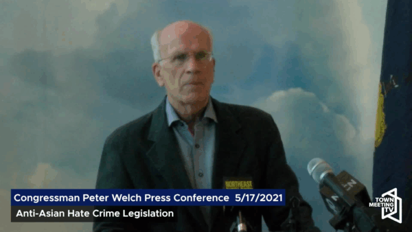 Rep. Welch- Anti-Asian Hate Crime Legislation