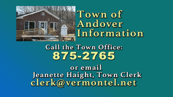 Andover Selectboard 5/24
