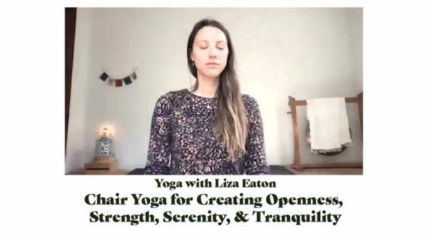 Yoga with Liza- Chair Yoga