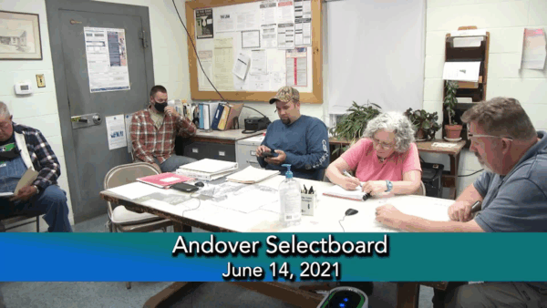 Andover Selectboard 6/14