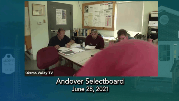 Andover Selectboard 6/28