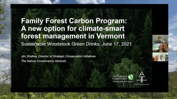 Green Drinks- Family Forest Carbon Program
