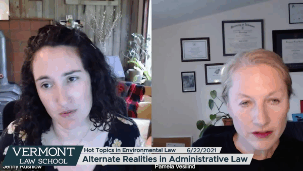 VT Law School Hot Topics- Alternate Realities in Admin. Law