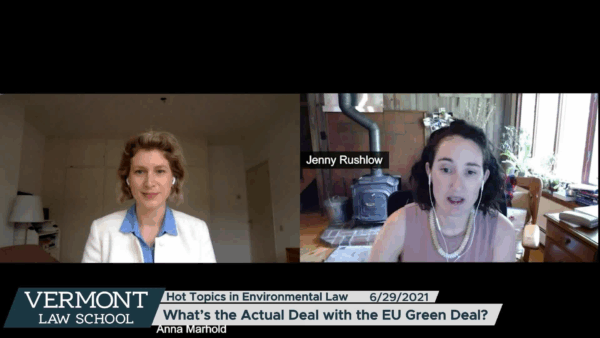 Hot Topics in Enviro. Law- EU Green Deal