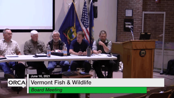 VT Fish & Wildlife Mtg.- Petitions on Trapping & Game Cameras