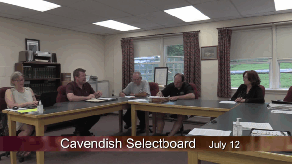 Cavendish Selectboard 7/12