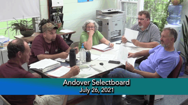 Andover Selectboard 7/26