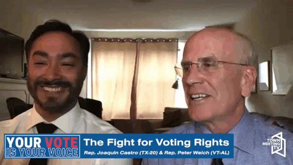 Rep. Welch- The Fight for Voting Rights