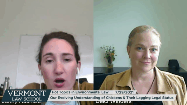 Hot Topics in Enviro. Law- Chickens & Their Lagging Legal Status
