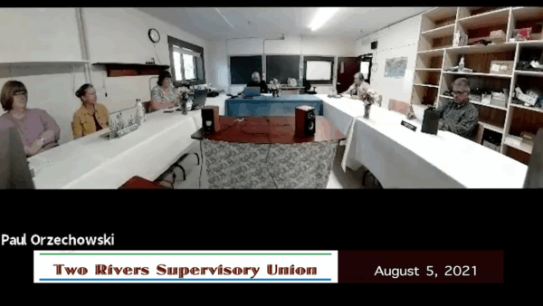 Two Rivers Supervisory Union 8/5