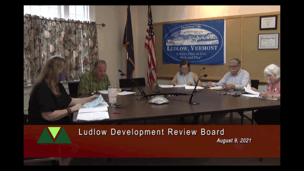 Ludlow Development Review Board 8/9