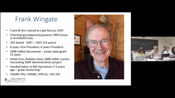 Lake Rescue Association Annual Meeting