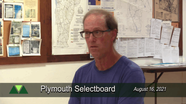 Plymouth Selectboard 8/16