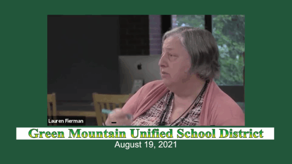 Green Mountain Unified School District 8/19