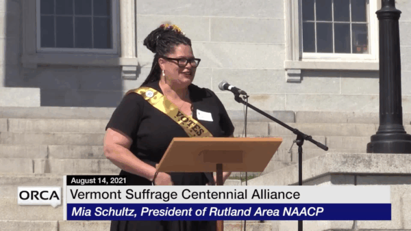 VT Suffrage Centennial Alliance State House Event
