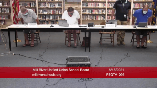 Mill River Unified Union School District 8/18/