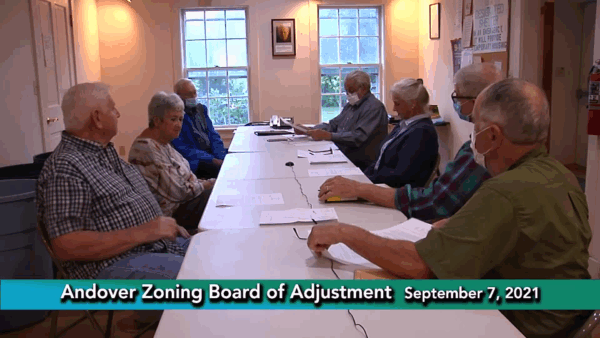 Andover Zoning Bd of Adjustment 9/7