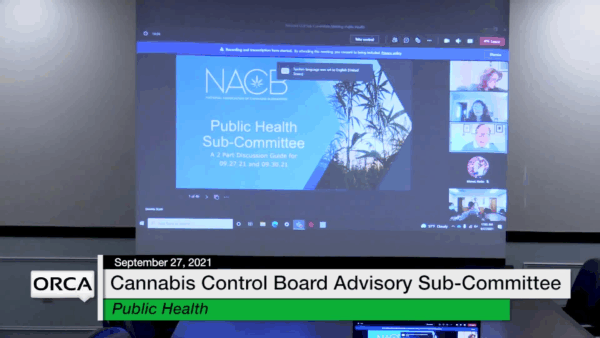 VT Cannabis Control Board- Public Health 9/27