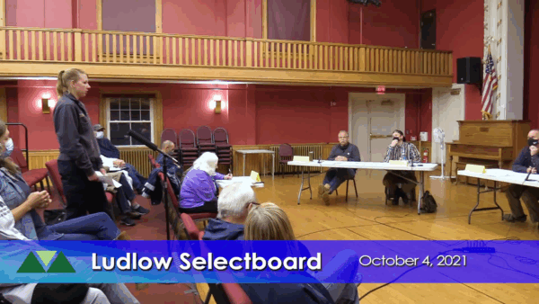 Ludlow Selectboard 10/4
