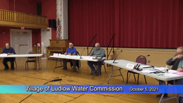 Village of Ludlow Water Commission 10/5