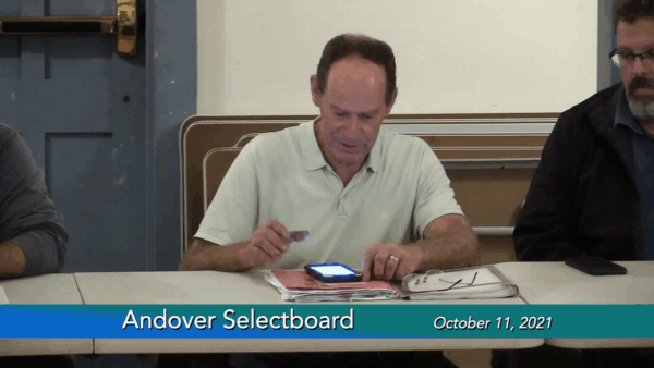 Andover Selectboard 10/11